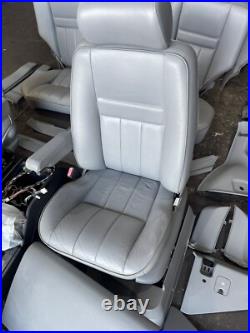 Range Rover P38 2.5 4.0 4.6 Grey Leather Interior Seats Panels Trim 94-00 Range Rover P38 2.5 4.0 4.6 Grey Leather Interior Seats Panels Trim 94-00