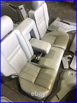 Range Rover P38 2.5 4.0 4.6 Grey Leather Interior Seats Panels Trim 94-02