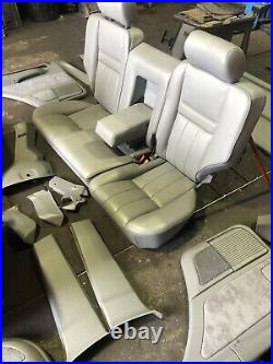 Range Rover P38 2.5 4.0 4.6 Grey Leather Interior Seats Panels Trim 94-02