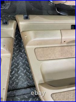 Range Rover P38 2.5 4.0 4.6 Manual Cloth Interior Seats Door Panels Tan 94-02