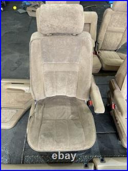 Range Rover P38 2.5 4.0 4.6 Manual Cloth Interior Seats Door Panels Tan 94-02