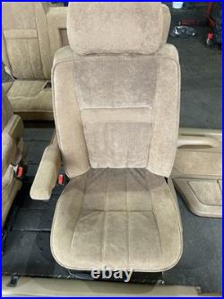 Range Rover P38 2.5 4.0 4.6 Manual Cloth Interior Seats Door Panels Tan 94-02