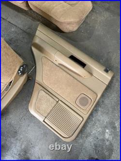 Range Rover P38 2.5 4.0 4.6 Manual Cloth Interior Seats Door Panels Tan 94-02