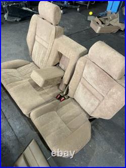Range Rover P38 2.5 4.0 4.6 Manual Cloth Interior Seats Door Panels Tan 94-02