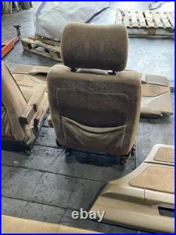 Range Rover P38 2.5 4.0 4.6 Manual Cloth Interior Seats Door Panels Tan 94-02