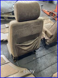 Range Rover P38 2.5 4.0 4.6 Manual Cloth Interior Seats Door Panels Tan 94-02