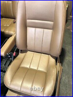 Range Rover P38 2.5 4.0 4.6 Tan Manual Leather Interior Seats Vgc Rare 94-02