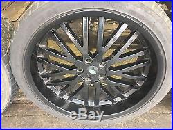 Range Rover P38 2.5 4.6 4.0 22 Deep Dish Alloy Wheels Tyres 285/35/22 94-02