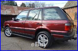 Range Rover P38 2.5 Diesel DHSE, 2001, Met Red, Cream Leather, fully Loaded, FSH