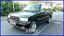 Range Rover P38 4.0 Se Auto Met Green Long M. O. T Low Mileage Lovely Condition