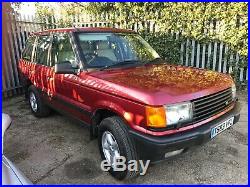 Range Rover P38 4.6 HSE, Roika Red, Full Cream Leather