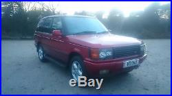 Range Rover P38 4.6 V8 Vogue Red Stunning example Private Plate incl