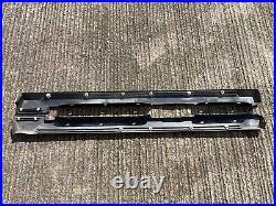 Range Rover P38 94-01 Door Sill Trim Panels Exterior Black Pair X2