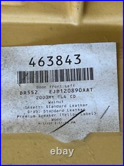 Range Rover P38 95-02 OEM Left Front Interior Door Panel Walnut EJB120890AAT