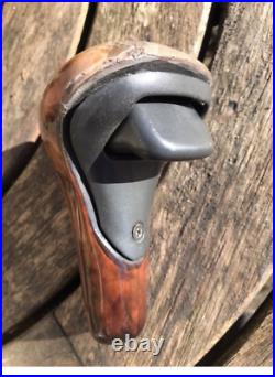 Range Rover P38 Autobiography Walnut Wooden Gear Knob Burl Wood Rare Upgrade Oem