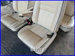 Range Rover P38 Cream Leather Electric Interior Seats