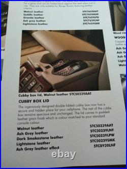 Range Rover P38 Cubby Box Lid Rare STC8920LNF
