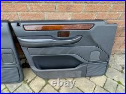 Range Rover P38 Door Cards Black Leather