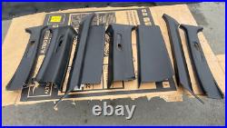 Range Rover P38 Full Set Of 8x Pillar Plastic Cover Trims 2001 Black Range Rover P38 Full Set Of 8x Pillar Plastic Cover Trims 2001 Black