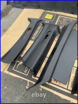 Range Rover P38 Full Set Of 8x Pillar Plastic Cover Trims 2001 Black Range Rover P38 Full Set Of 8x Pillar Plastic Cover Trims 2001 Black