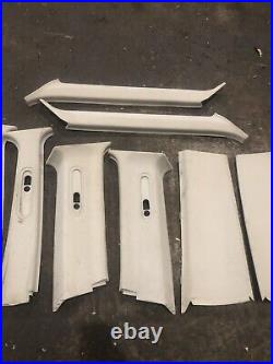 Range Rover P38 Full Set Of 8x Pillar Plastic Cover Trims 2001 Upgrade Clean Range Rover P38 Full Set Of 8x Pillar Plastic Cover Trims 2001 Upgrade Clean