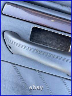 Range Rover P38 Genuine Set Of Vogue Black Door Cards Panels Front Rear 94-02 Range Rover P38 Genuine Set Of Vogue Black Door Cards Panels Front Rear 94-02