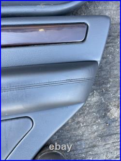 Range Rover P38 Genuine Set Of Vogue Black Door Cards Panels Front Rear 94-02 Range Rover P38 Genuine Set Of Vogue Black Door Cards Panels Front Rear 94-02