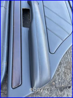 Range Rover P38 Genuine Set Of Vogue Black Door Cards Panels Front Rear 94-02 Range Rover P38 Genuine Set Of Vogue Black Door Cards Panels Front Rear 94-02