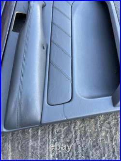Range Rover P38 Genuine Set Of Vogue Black Door Cards Panels Front Rear 94-02 Range Rover P38 Genuine Set Of Vogue Black Door Cards Panels Front Rear 94-02