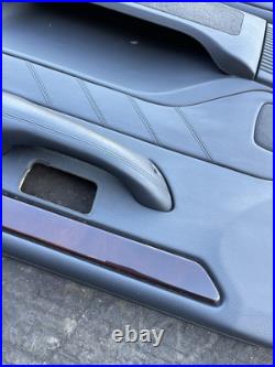 Range Rover P38 Genuine Set Of Vogue Black Door Cards Panels Front Rear 94-02 Range Rover P38 Genuine Set Of Vogue Black Door Cards Panels Front Rear 94-02