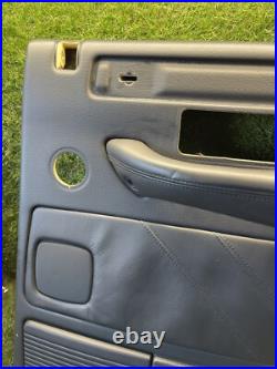 Range Rover P38 Genuine Set Of Westminster Black Door Cards Panels Read 94-02 Range Rover P38 Genuine Set Of Westminster Black Door Cards Panels Read 94-02