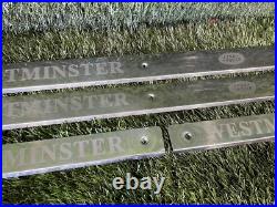 Range Rover P38 Genuine Set Of Westminster Sill Scuff Foot Plates Rare 94-02