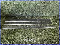 Range Rover P38 Genuine Set Of Westminster Sill Scuff Foot Plates Rare 94-02