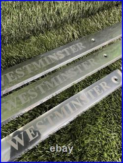 Range Rover P38 Genuine Set Of Westminster Sill Scuff Foot Plates Rare 94-02