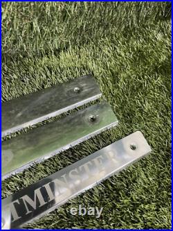 Range Rover P38 Genuine Set Of Westminster Sill Scuff Foot Plates Rare 94-02