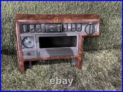 Range Rover P38 Genuine Walnut Centre Switch Surround With Cubby Upgrade 94-02