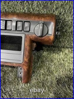 Range Rover P38 Genuine Walnut Centre Switch Surround With Cubby Upgrade 94-02