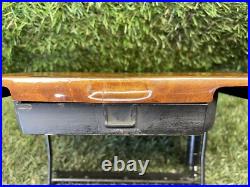 Range Rover P38 Genuine Walnut Cubby LID Centre Console Cup Holders Rare 94-02