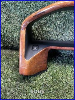 Range Rover P38 Genuine Walnut Dash Clocks Binnacle Surround Super Rare 94-02