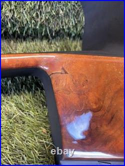 Range Rover P38 Genuine Walnut Dash Clocks Binnacle Surround Super Rare 94-02