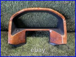 Range Rover P38 Genuine Walnut Dash Clocks Binnacle Surround Super Rare 94-02