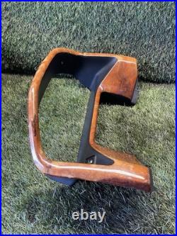 Range Rover P38 Genuine Walnut Dash Clocks Binnacle Surround Super Rare 94-02