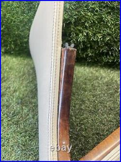 Range Rover P38 Genuine Walnut & Padded Cream Leather Console Side Panels 94-02 Range Rover P38 Genuine Walnut & Padded Cream Leather Console Side Panels 94-02