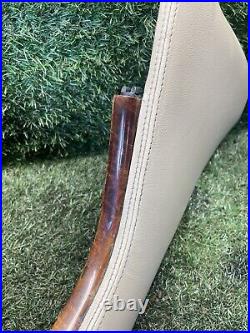 Range Rover P38 Genuine Walnut & Padded Cream Leather Console Side Panels 94-02 Range Rover P38 Genuine Walnut & Padded Cream Leather Console Side Panels 94-02