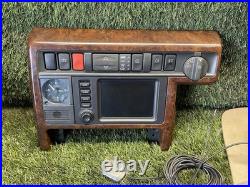 Range Rover P38 Genuine Walnut Surround Satnav With Loom & Player Upgrade 94-02