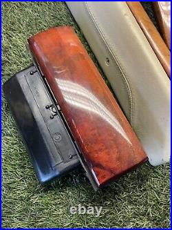 Range Rover P38 Genuine Walnut Switch Centre Console Set Leather Upgrade 94-02 Range Rover P38 Genuine Walnut Switch Centre Console Set Leather Upgrade 94-02