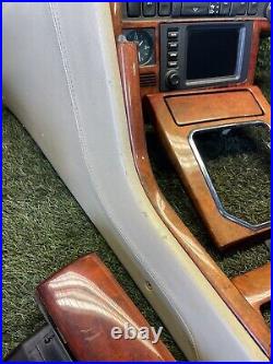 Range Rover P38 Genuine Walnut Switch Centre Console Set Leather Upgrade 94-02 Range Rover P38 Genuine Walnut Switch Centre Console Set Leather Upgrade 94-02