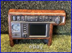 Range Rover P38 Genuine Walnut Switch Centre Surround Upgrade Sat Nav 94-02