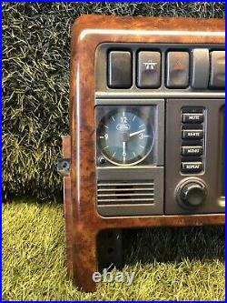 Range Rover P38 Genuine Walnut Switch Centre Surround Upgrade Sat Nav 94-02