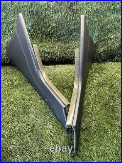 Range Rover P38 Genuine Westminster Green Walnut Black Leather Side Knee Panels Range Rover P38 Genuine Westminster Green Walnut Black Leather Side Knee Panels